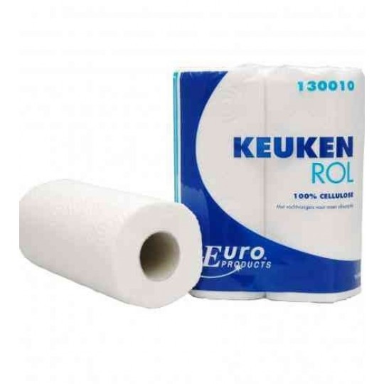 Euro FSC Keukenrol 50vel, 100% cellulose (16x 2rol)