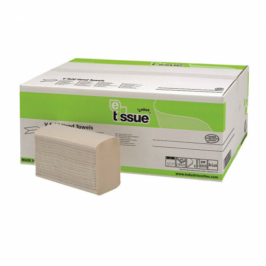 Handdoekpapier Z-fold E-Tissue 2-lgs (21x21,5cm)